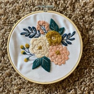 Handmade embroidered Wall Art